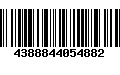 Código de Barras 4388844054882