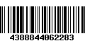 Código de Barras 4388844062283