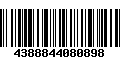 Código de Barras 4388844080898