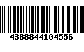 Código de Barras 4388844104556