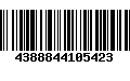 Código de Barras 4388844105423