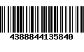 Código de Barras 4388844135840