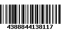 Código de Barras 4388844138117