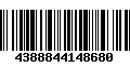 Código de Barras 4388844148680