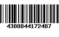 Código de Barras 4388844172487