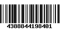 Código de Barras 4388844198401