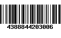 Código de Barras 4388844203006