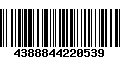 Código de Barras 4388844220539