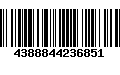 Código de Barras 4388844236851