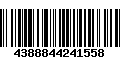 Código de Barras 4388844241558