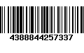 Código de Barras 4388844257337