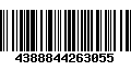 Código de Barras 4388844263055