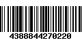 Código de Barras 4388844270220