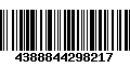 Código de Barras 4388844298217