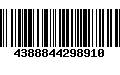 Código de Barras 4388844298910