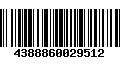 Código de Barras 4388860029512