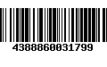 Código de Barras 4388860031799