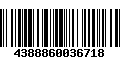 Código de Barras 4388860036718