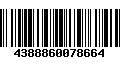 Código de Barras 4388860078664