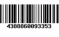 Código de Barras 4388860093353