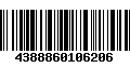 Código de Barras 4388860106206