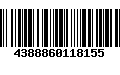 Código de Barras 4388860118155