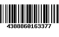 Código de Barras 4388860163377