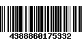 Código de Barras 4388860175332