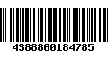 Código de Barras 4388860184785