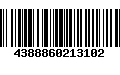 Código de Barras 4388860213102