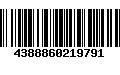 Código de Barras 4388860219791