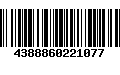 Código de Barras 4388860221077