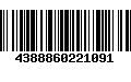 Código de Barras 4388860221091