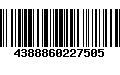 Código de Barras 4388860227505