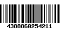 Código de Barras 4388860254211