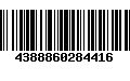 Código de Barras 4388860284416