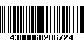 Código de Barras 4388860286724