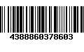 Código de Barras 4388860378603