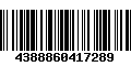 Código de Barras 4388860417289