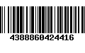 Código de Barras 4388860424416