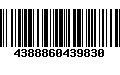 Código de Barras 4388860439830