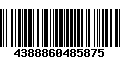 Código de Barras 4388860485875