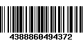 Código de Barras 4388860494372