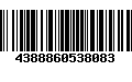 Código de Barras 4388860538083