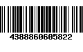 Código de Barras 4388860605822