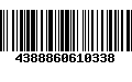 Código de Barras 4388860610338