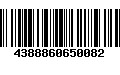 Código de Barras 4388860650082