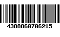 Código de Barras 4388860706215