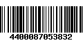 Código de Barras 4400087053832