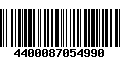 Código de Barras 4400087054990